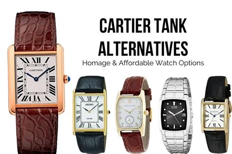 cheap alternative to cartier tank|reproduction cartier tank watch.